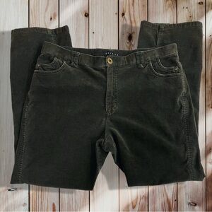 Women's Dark Brown Courdaroy Pants